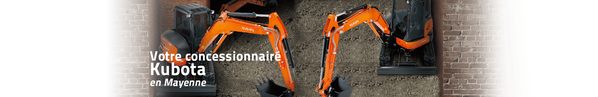 Votre concessionnaire Kubota en Mayenne